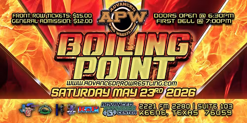 APW Presents Boiling Point