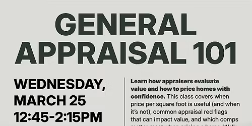 Ask the Appraiser - FAQ & 101