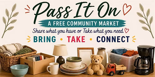 Pass It On - A Free Community Market