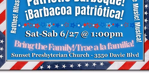 Patriotic BBQ - Barbacoa Patriotica