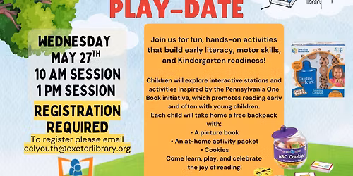 Spring Into Reading Play Date