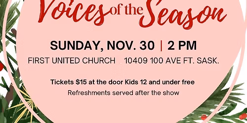 Voices of the Season Christmas Concert
