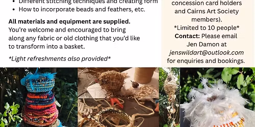 Basket weaving workshop