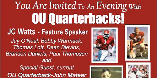 An evening with OU quarterbacks