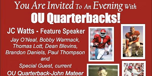 An evening with OU quarterbacks
