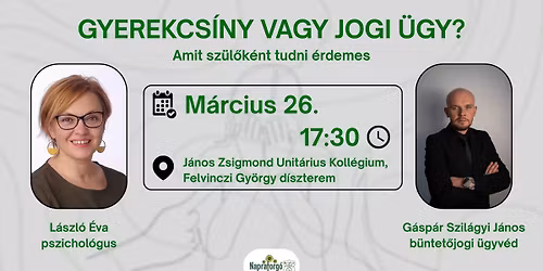 Gyerekcs\u00edny vagy jogi \u00fcgy? \u2013 Amit sz\u00fcl\u0151k\u00e9nt tudni \u00e9rdemes