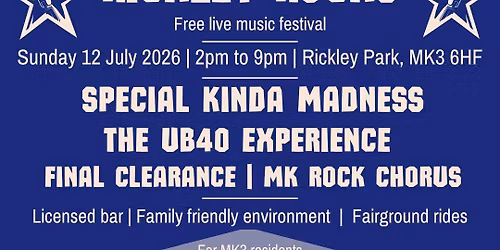 Special Kinda Madness - Rickley Rocks 2026