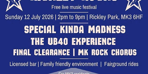 Special Kinda Madness - Rickley Rocks 2026