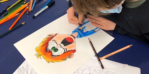 Summer Camp Week 7: Cartooning: Character Creation and Storyboarding