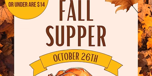 McClure Fall Supper!