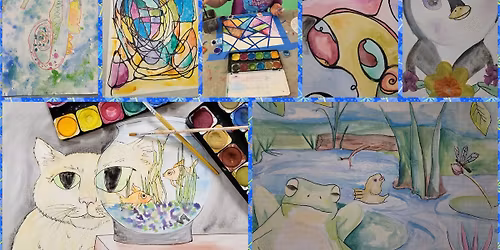 Watercolor Summer Class ALL AGES