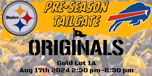 Tailgreeter Tailgate: Buffalo Bills at Pittsburgh Steelers