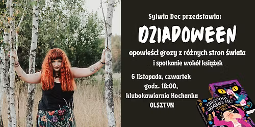 Dziadoween - opowie\u015bci grozy z r\u00f3\u017cnych stron \u015bwiata | KOCHANKA KLUBOKAWIARNIA | OKOPOWA 24 | OLSZTYN