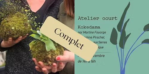 [COMPLET] Atelier Kokedama