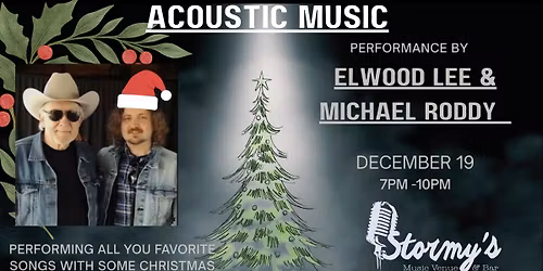 Elwood Lee & Michael Roddy Live at Stormys Music Venue