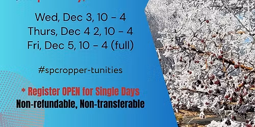 SP December Weekday Crop Days!