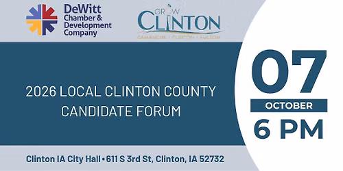 2026 Local Clinton County Candidate Forum 