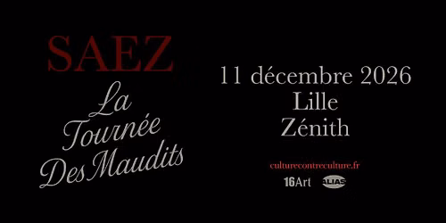 SAEZ - Z\u00e9nith, Lille - 11.12.2026