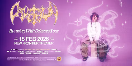 CAVETOWN Running with Scissors Tour in Manila 2026