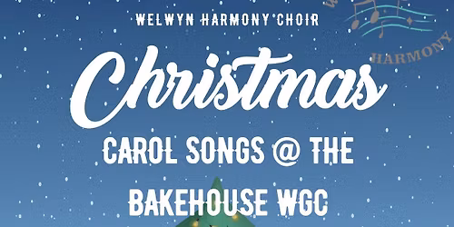 Christmas carols @ The Bakehouse WGC\ud83e\uddd1\u200d\ud83c\udf84