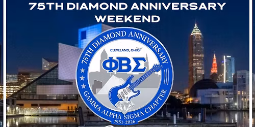 Gamma Alpha Sigma 75th Diamond Anniversary Celebration Weekend