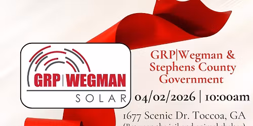 Chamber Ribbon Tying: GRP | Wegman & Stephens County Government