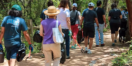 Violet Crown Trail Cleanup - 290 Trailhead