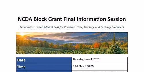 NCDA Block Grant Final Information Session