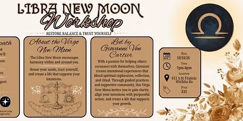 Libra New Moon Workshop