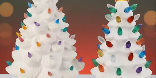Ceramic Christmas Tree Paint Party