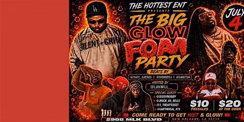 The Big Glow Foam Party