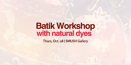 Traditional Batik with Natural Dye