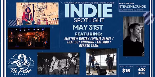 Indie Spotlight at The Pilot!