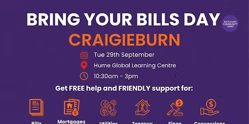 Bring Your Bills - Craigieburn
