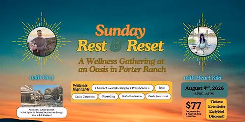 Sunday Rest and Reset