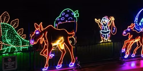 Purdue Night at the Parkview Field Holiday Lights
