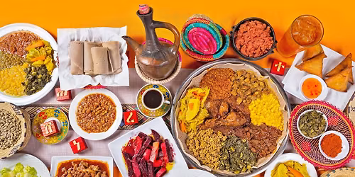 Ethiopian buffet and cultural conversation