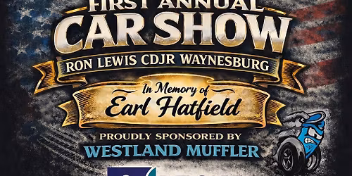 CAR SHOW @ RON LEWIS WAYNESBURG