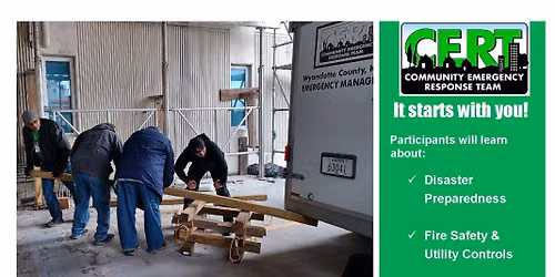 Community Emergency Response Team (CERT) Basic Training - Day 1