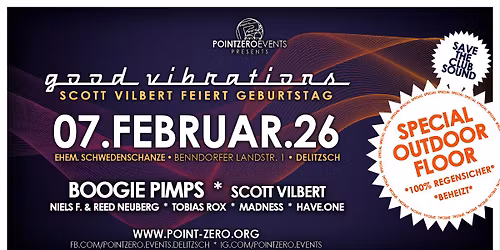 GOOD VIBRATIONS * Scott Vilbert feiert Geburtstag!