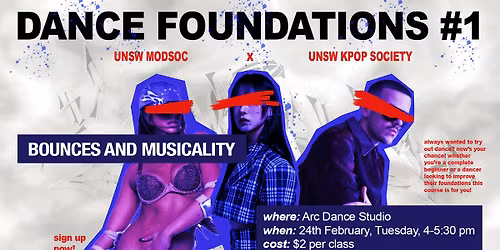 Dance Foundations Course: Workshop 1 - Bounces and Musicality