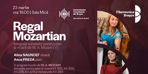Integrala Sonatelor pentru pian \u0219i vioar\u0103 de W.A. Mozart (V)