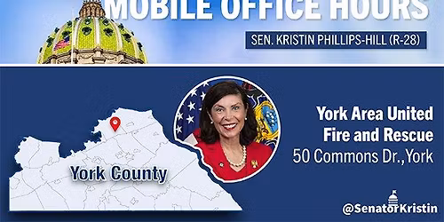 Sen. Kristin Phillips-Hill's Mobile Office in Springettsbury Twp.