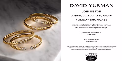 David Yurman Holiday Showcase