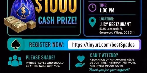 BEST Spades Tournament @Lucy