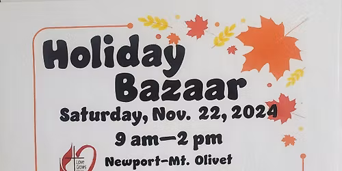 Annual Holiday Bazaar