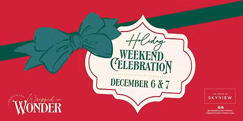 Skyview Holiday Weekend Celebration | Free Photo with Santa (Day One)