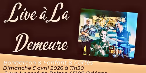 Brunch Jazz \/\/ Bruno Bongar\u00e7on & Thierry Fanfant & Johan Cortes \ud83c\udfb6