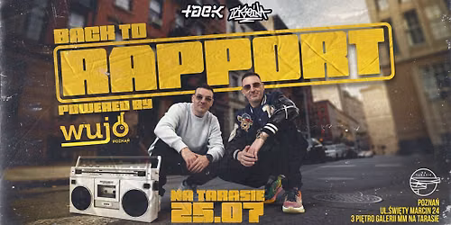 BACK TO RAPPORT \u2022 SOINA & TAEK \u2022 NA TARASIE