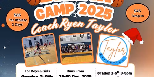Winter Break Camp Coach Ryen